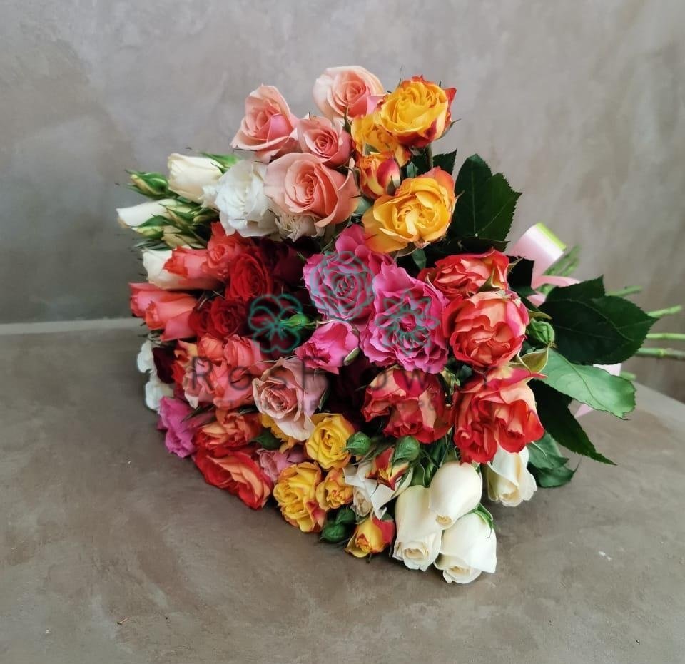 Букет цветов из: Розы в Красногвардейский