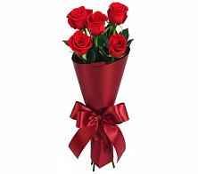 Букет 5 Красных роз Эдлесс Лав в Красногвардейский