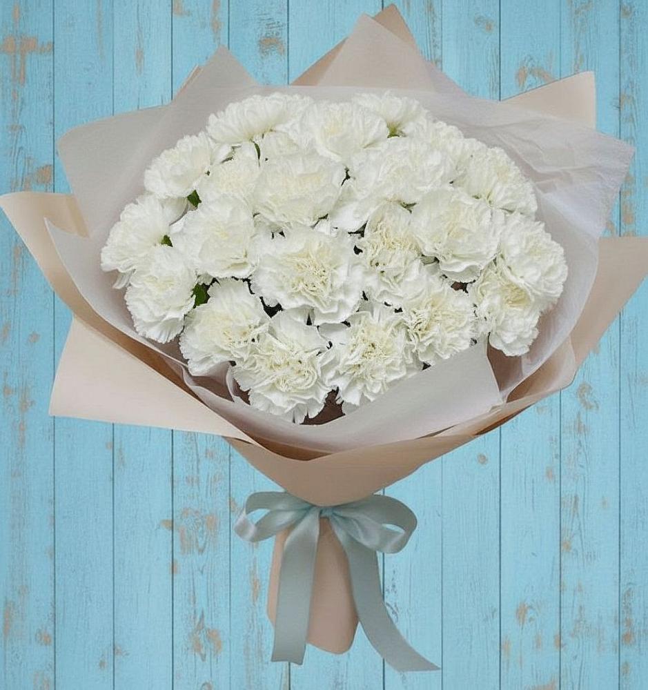 Букет цветов из: Гвоздики в Красногвардейский