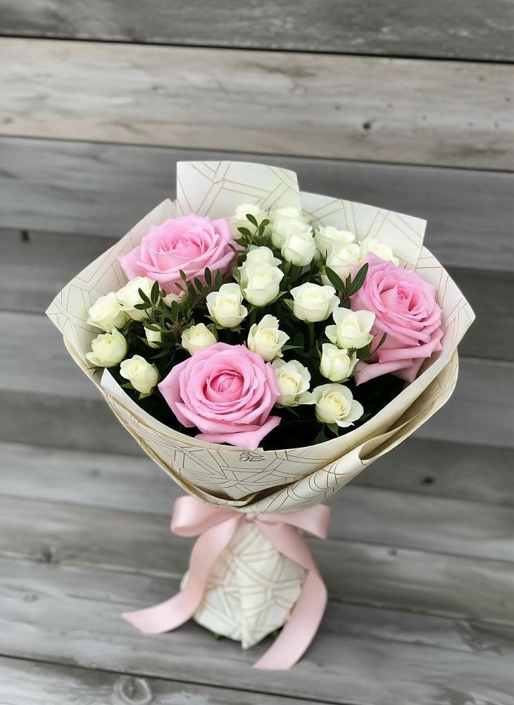 Букет цветов из: Розы в Красногвардейский