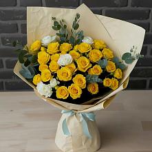 Букет цветов из:  Розы #REPLACE_PRED# Красногвардейский