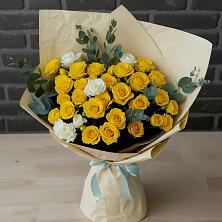 Букет цветов из:  Розы в Красногвардейский