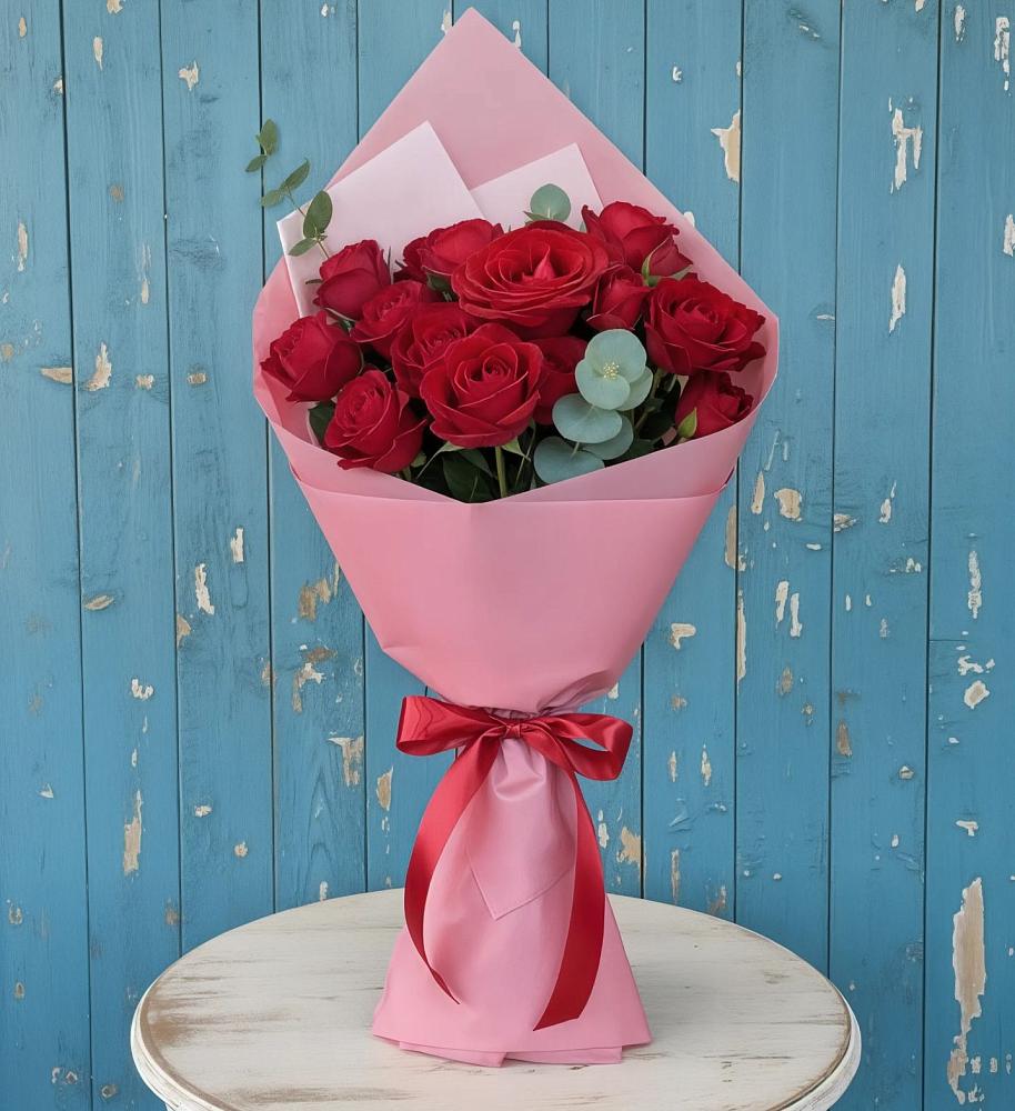 Букет цветов из: Розы в Красногвардейский