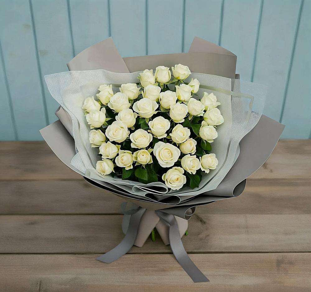 Букет Белоснежная нежность в Красногвардейский