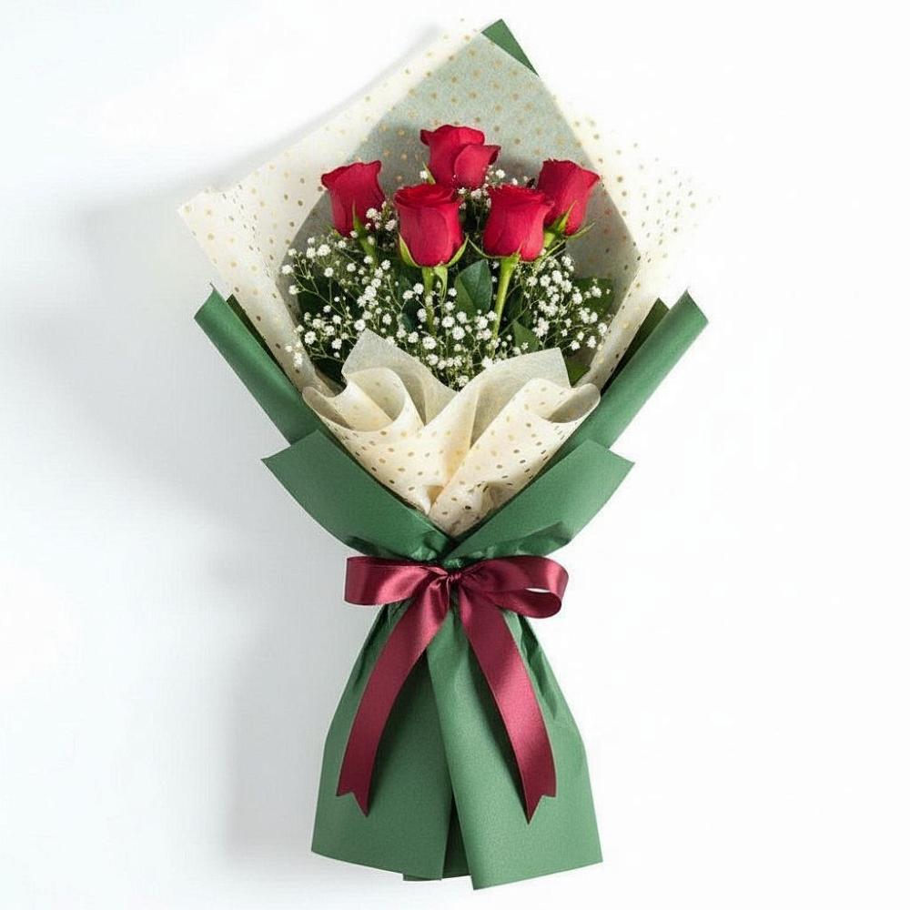 Букет цветов из: Розы в Красногвардейский