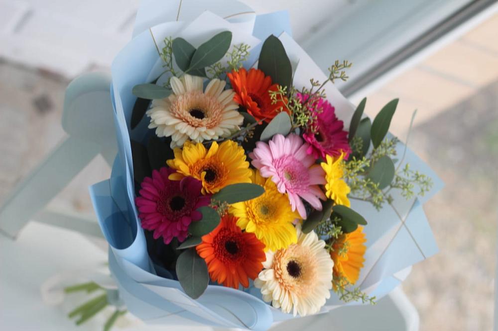 Букет цветов из: Герберы в Красногвардейский