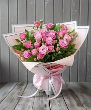 Букет Розовый кустик в Красногвардейский