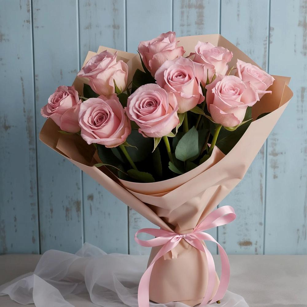 Букет цветов из: Розы в Красногвардейский