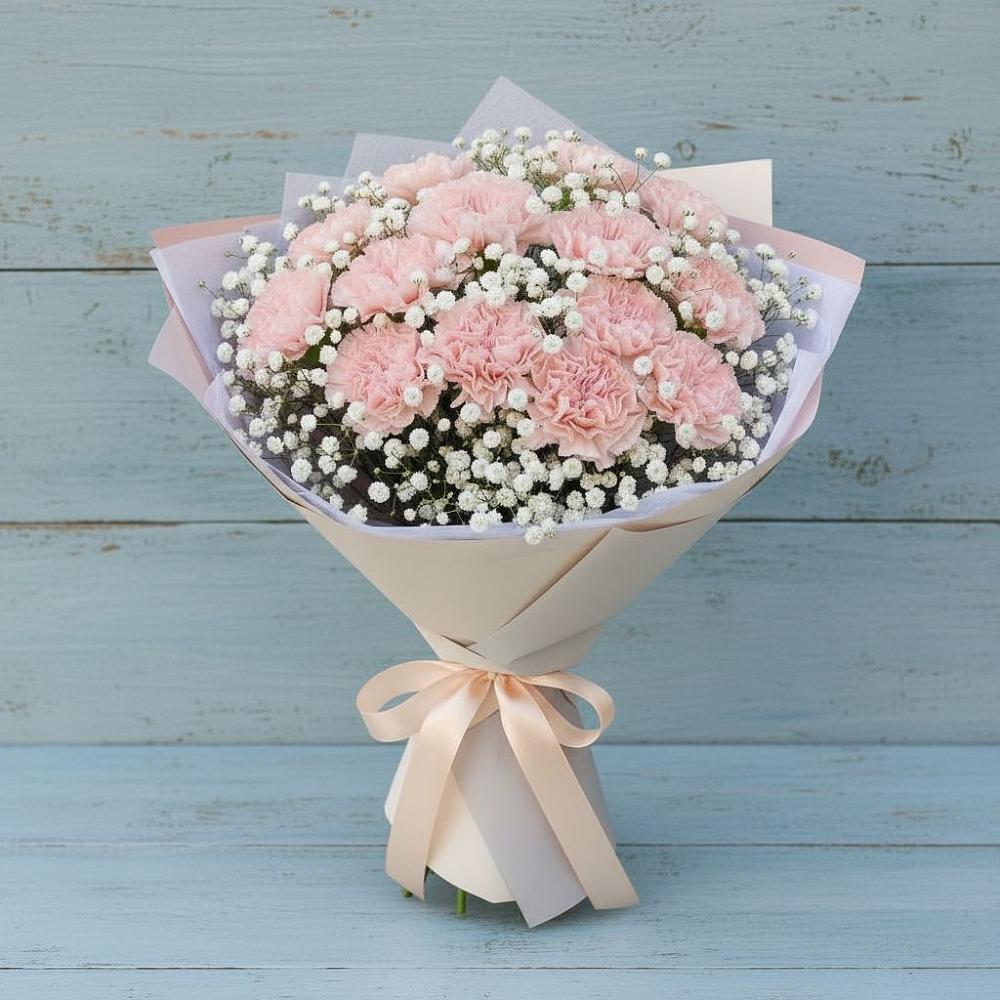 Букет цветов из: Гвоздики в Красногвардейский