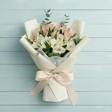 Букет цветов из:  Альстромерии в Красногвардейский