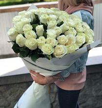 Букет 35 Белых роз #REPLACE_PRED# Красногвардейский