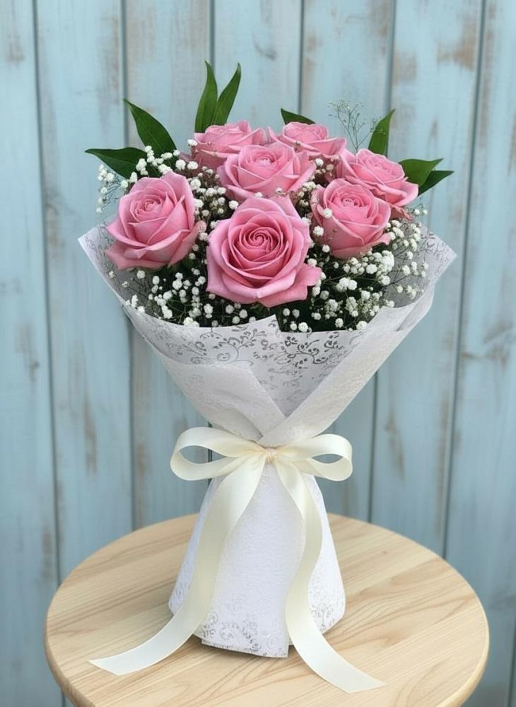 Букет цветов из: Розы в Красногвардейский