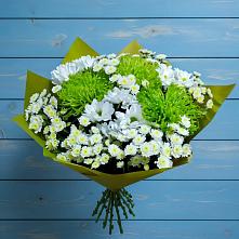 Букет цветов из:  Хризантемы #REPLACE_PRED# Красногвардейский