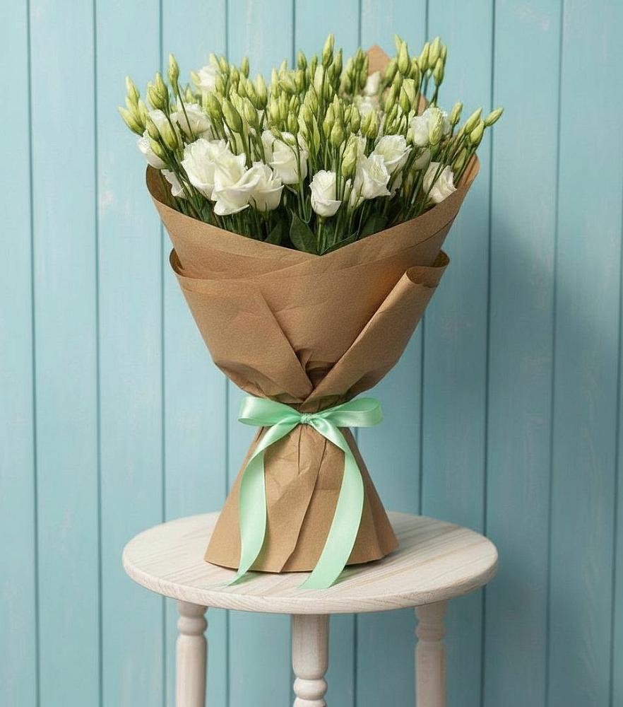 Букет цветов из: Лизиантусы в Красногвардейский