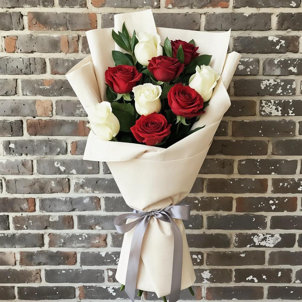 Букет цветов из: Розы в Красногвардейский