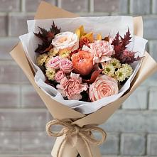 Букет цветов из:  Гвоздики, Хризантемы и Розы #REPLACE_PRED# Красногвардейский