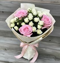 Букет цветов из:  Розы в Красногвардейский
