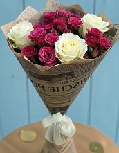 Букет цветов из:  Розы в Красногвардейский