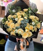 Букет цветов из:  Розы и Лизиантусы #REPLACE_PRED# Красногвардейский