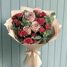 Букет цветов из:  Гвоздики и Розы #REPLACE_PRED# Красногвардейский