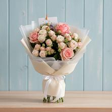Букет цветов из:  Розы в Красногвардейский