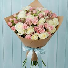 Букет цветов из:  Розы в Красногвардейский
