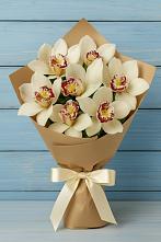 Букет цветов из:  Орхидеи и Розы в Красногвардейский